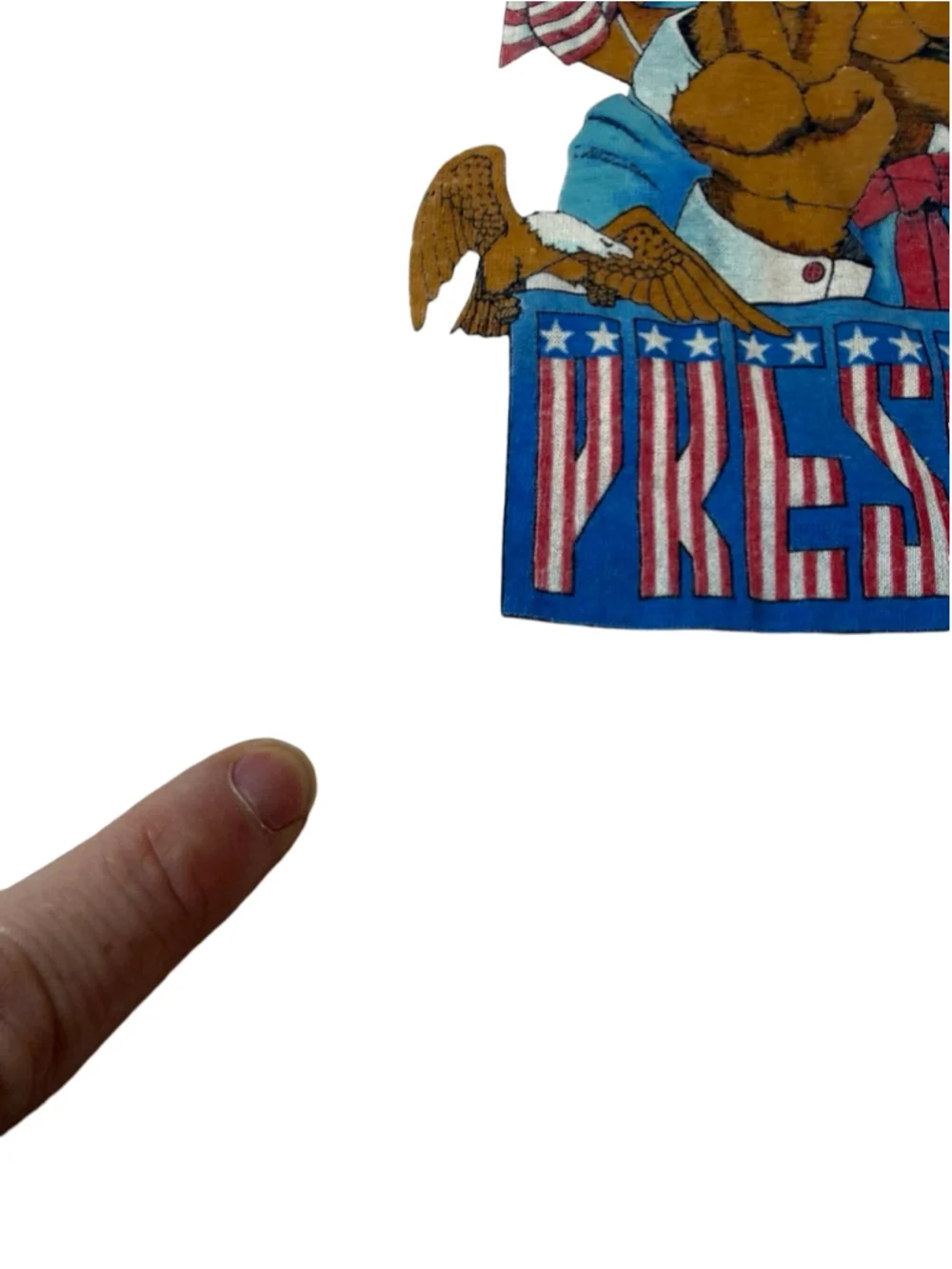 Vintage 1987 ALF For President Kids Tank Top USA 80s TV Graphic Tee Sz 7  Flaw